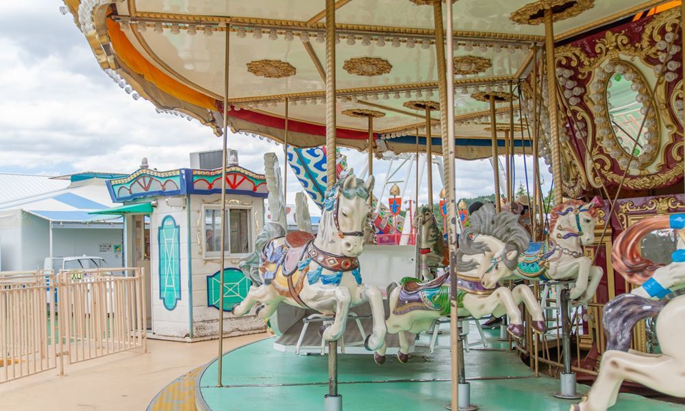 セントレ宇都宮 観光地案内 とちのきファミリーランド メリーゴーランド