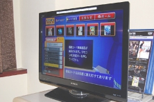 最新液晶テレビエンターテインメントシステム完備